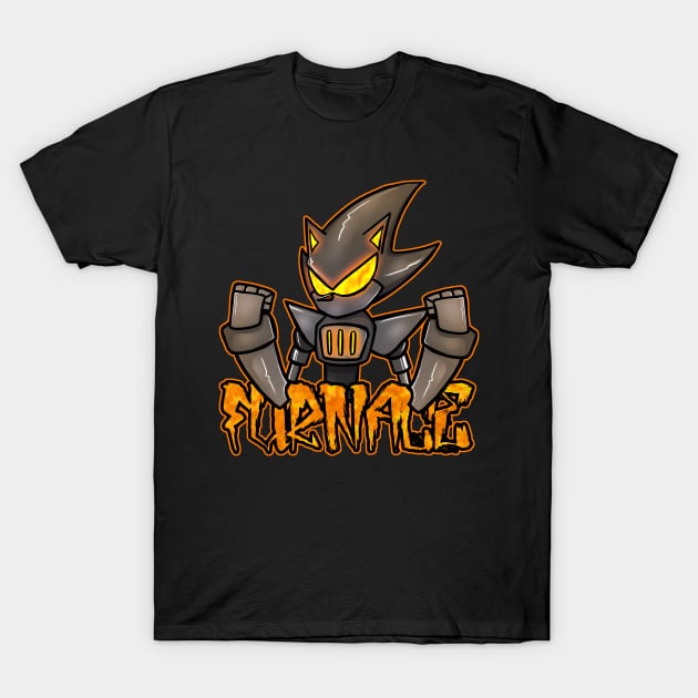 FNF SONIC EXE FATAL Furnace sonic starved eggman T-Shirt by Renovich